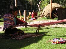 Weavers at Chinchero