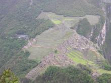 MACHU PICCHU VIEW FROM HUAYNA PICCCHU